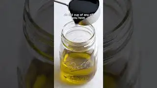 How To Make Oil and Vinegar Dressing 🥗 #shorts