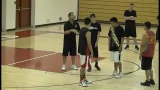 Basketball Half Court Defense Prep