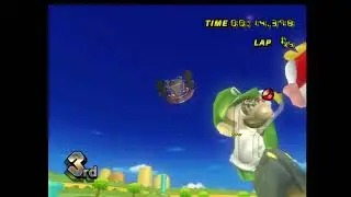 Mario Kart Wii 8 Random Item Rain Races With Baby Mario
