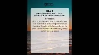 21-Day Next Level, Relocation, and Divine Connection Novena : 📖 Day 1 &ndash; Embracing God&rsquo;s New Thing