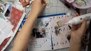 Smash book? Что это? | Создание  разворота в рамках марафона