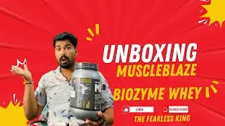 Muscle blaze biozyme whey unboxing taste and review | how to verify its orignal or fake 