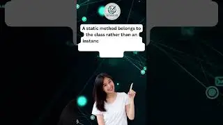 Java Interview Question #16: What is a Static Method?