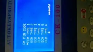 Leitura do pin code GM com a ck-100 Chinesa