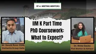 IIM Kozhikode PhD Scholar | Insights in Part Time PhD journey|Coursework |Projects | Faculty|