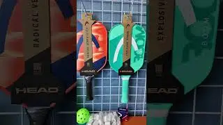 Vợt Pickleball cho người mới chơi ch&iacute;nh h&atilde;ng gi&aacute; rẻ | Head Radical Elite vs Boom Team EX