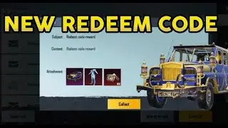 PUBG MOBILE AND BGMI TODAY'S REDEEM CODE | NEW REDEEM CODE PUBG MOBILE | PAC GAMING WORLD