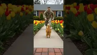 😺 🐈Munchkin Cat talks to Army Dad Amazing bonding moments #cat #pets #family