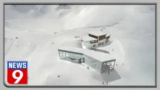 Conservationists cover Italian glacier using tarpaulin