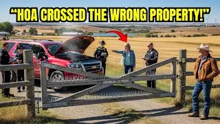 HOA Karen Kept Driving Through My Ranch Gate &mdash; She Froze When Steel Bollards Went Up