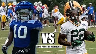 Packers vs Colts FULL Joint Practice RECAP Highlights: Matthew Golden & AD Mitchell DOMINATES DB&rsquo;s 🔥