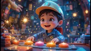 Among Us Mini Crewmate Got Stuck in Navigation Room | Kids Songs & Nursery Rhymes