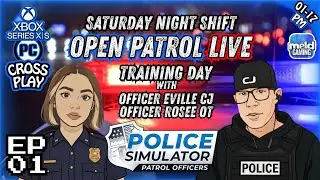 📺🚨BPD Open Patrol LIVE!🚨01/17 PM🚨Ep.1 Training Day w/RoseeOT!💥#PoliceSimulator #Xbox #PC