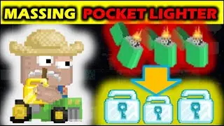 GROWTOPIA MASS PROFIT POCKET LIGHTER 2020 !!
