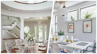 75 Premium Coastal Dining Room Design Ideas You'll Love 🪴