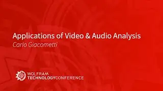 Applications of Video & Audio Analysis