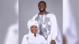 KONNIE Touré et son mari pour la fête de Tabaski