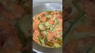 Ginataang Hipon with Kalabasa at Sitaw