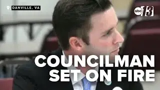 BREAKING NEWS: Virginia Councilman set on fire after attacker pours gasoline on him