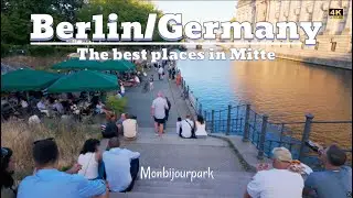 4k Walking through Berlin/ Oranienburger Street and the best places in Mitte