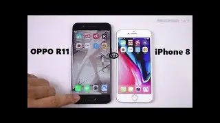 OPPO R11 vs iPhone 8 Speed Test||iphone 8 plus vs oppo r 11 speed test\|