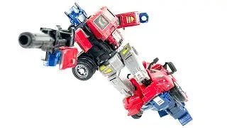 Transformers Generations VNR Обзор Volvo Optimus Prime Chefatron