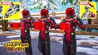 VOID VOYAGER TRIO vs ALL MYTHIC AND EXOTIC GUNS IN FORTNITE (NEW! Fortnite Chapter 7 Season 1)