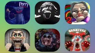 Roblox Poppy Funtime, Run From 67(Obby), Betty's Nursery 2, Escape From Mr Funny's, Poppy Playtimel