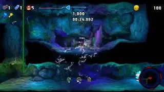 Spelunker Party! 2-3 Get all litho-orbs みんなでワイワイ！スペランカー 全石版取得