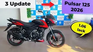 New Bajaj Pulsar 125 Single Seat 2026 💥 Full LED Setup🚦 Detailed Review 🚦 3 Big Update 💥 New Price !