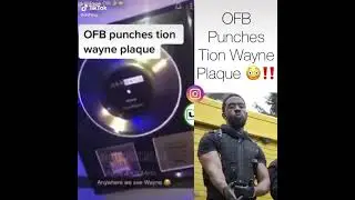 Ofb punches tion Wayne&rsquo;s plaque