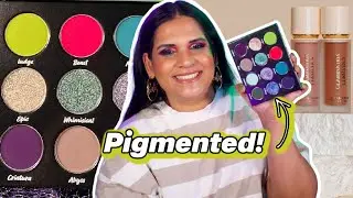 Testing New Makeup - Ladybug Glow Criatura Palette & Glaminatrix Cosmetics Cheek & Lip Flush | E5