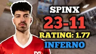 SPINX (23-11) MOUZ vs FAZE (INFERNO) IEM CHENGDU 2025