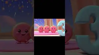 Cookie Block Counting 1 to 5 I Learn Numbers for Toddlers I Spoken Cartoon Learning Video