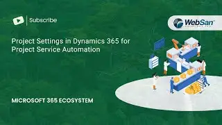 Project Settings in Dynamics 365 for Project Service Automation
