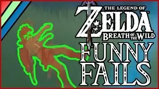 Death In The Wild | Zelda Breath of the Wild Funny Fails