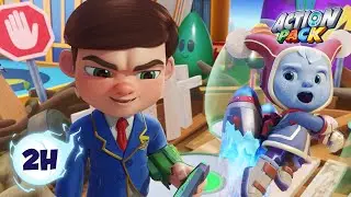 A Chilly Challenge! Cold Snap Joins the Class! ❄️🏫 | Action Pack | Kids Tv Shows