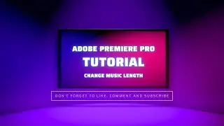 How to change music length with remix in adobe premiere pro