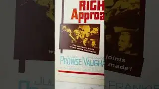 Neat Vintage lithograph Movie Post found at garage sale for $1.00!!!  1961 The Right Approach