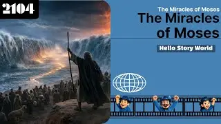 🌐 The Miracles of Moses | Bible Story | English, 2104-E1
