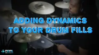Adding Dynamics To Drum Fills Using Ghost Notes