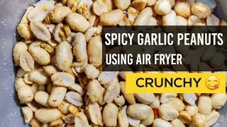 Cooking peanuts in air fryer