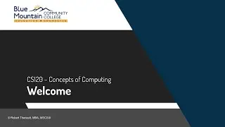 CS120 - How to do a week