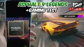 Helio G100 Asphalt 9 : Legends Gaming Test - Advan X1/Infinix Note 50