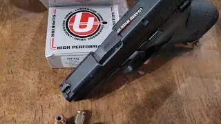 Underwood 135 grain JHP 40 S&W 3 inch barrel.   Gel, meat, and ribs.  (Long version)