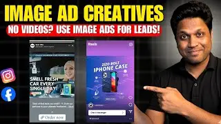 How to Create Image Ad Creatives | Instagram Lead Ads | Ad Creative Design