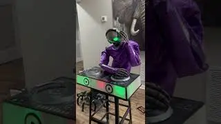 Skeleton DJ Demo #halloween #halloweencostumes #halloweendecorations #scary #spirithalloween #horror