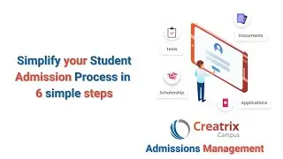 🎓 Simplify Your Student Admission Process in 6 Steps | Student Admission Management System