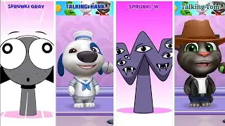 Who is best: Sprunki Gray vs Hank vs Sprunki W vs Tom ? 🙈🤥😜☺️😆😁| 🔥SUPER BATTLE🔥 Part #268