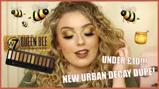 NEW W7 QUEEN BEE PALETTE FIRST IMPRESSION REVIEW & SWATCHES | Auroreblogs